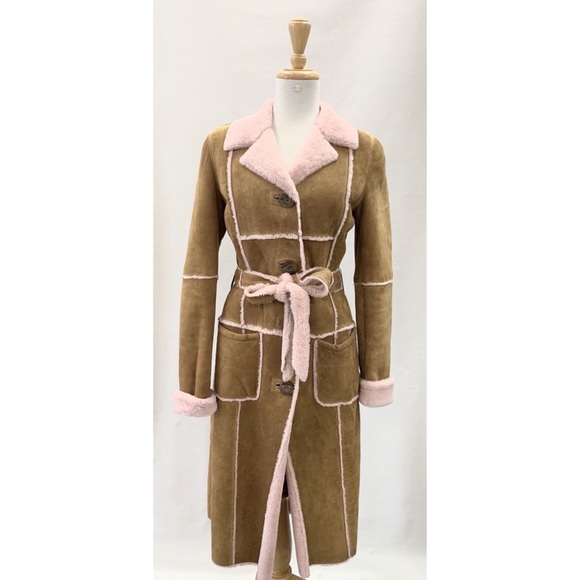 Dolce & Gabbana Jackets & Blazers - Authentic Dolce & Gabbana Shearling Coat Sz S